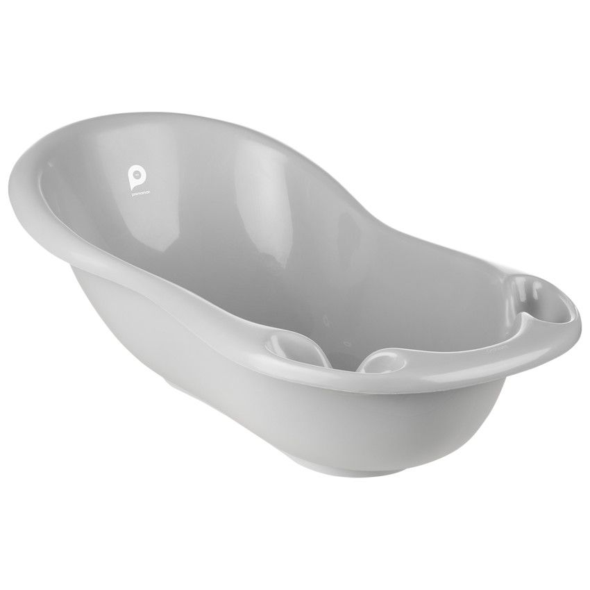 Premaman Baignoire Pour Bebe Avec Bouchon Gris Beige Baignoires Bain Orchestra