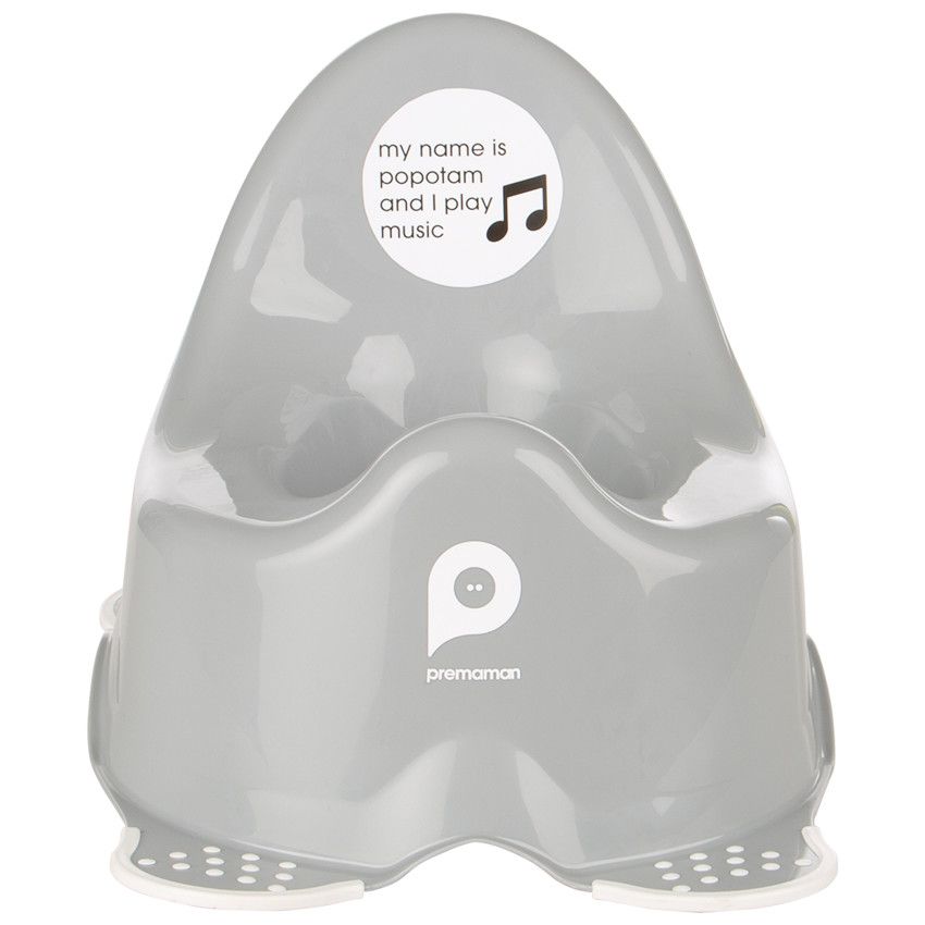 Premaman Pot Musical Gris Beige Pots Reducteurs Et Marche Pied Bain Orchestra