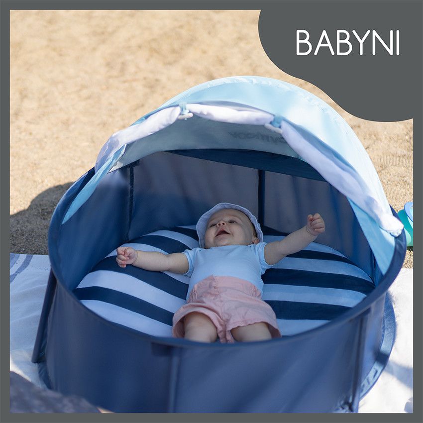 BABYMOOV Tente Babyni Aire De Jeux Anti UV Marini re Ecru Jouet D babymoov-tente-babyni-aire-de-jeux-anti-uv-marini-re-ecru-jouet-d