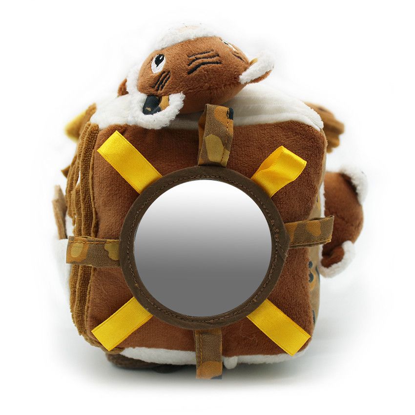 Deglingos Cube d'activités Spéculos le tigre Beige Jouet d'éveil