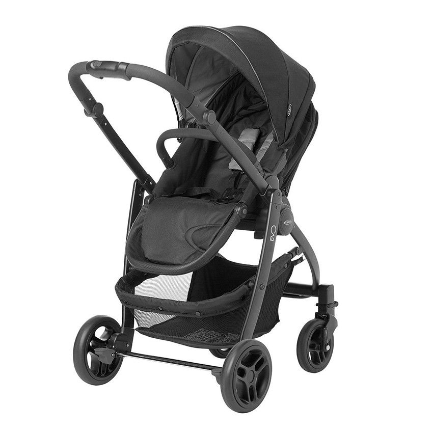 Poussette graco evo shop duo pas cher
