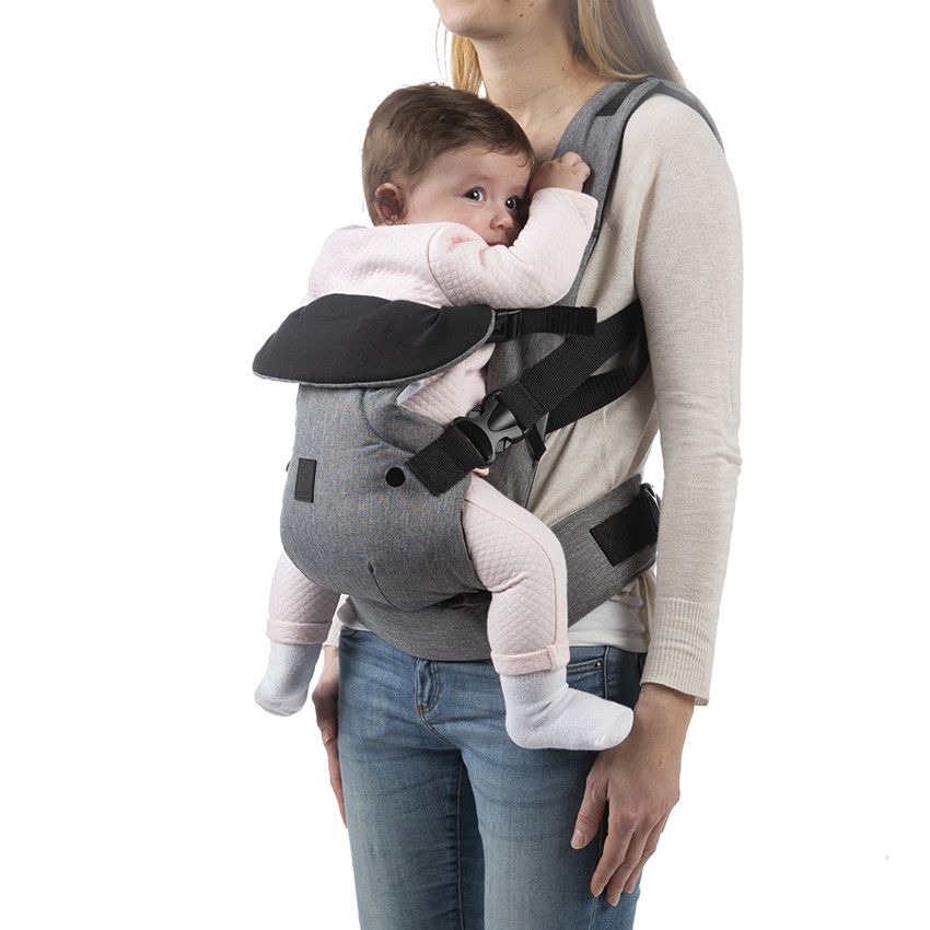 premaman porte bebe willy 4 positions gris gris noir portes bebe voyages orchestra
