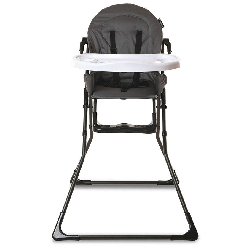 Premaman Chaise Haute Theo Anthracite Beige Chaises Hautes Et Coussins Repas Orchestra