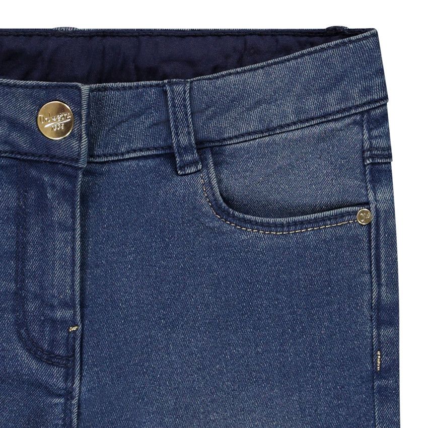 Call On Me - Short en jean léger pour Fille 4-16 - Bleu