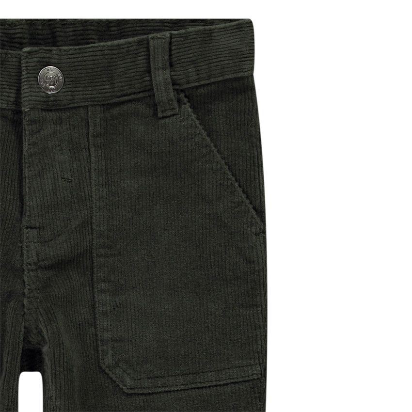 Pantalon Velours Garçon - Coton Doux Pour Hiver - Taille 4 à 12 Ans - Coupe Confort élastiquée - 3