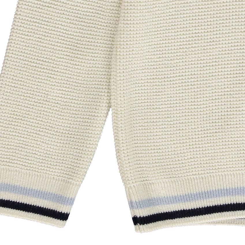 Pull Garçon Marks And Spencer 13-14 Ans - Bleu Coton, Manches Longues, Gris Graphique