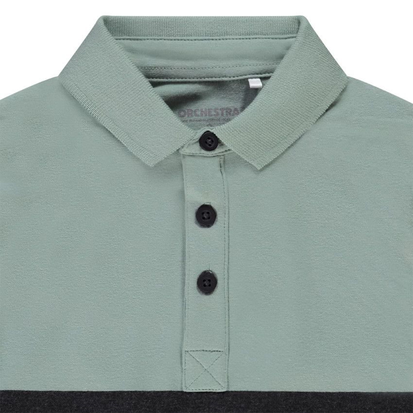 Pull Garçon 5 Ans NEXT - Rayures Bleues, Coton, Col Henley, Manches Longues