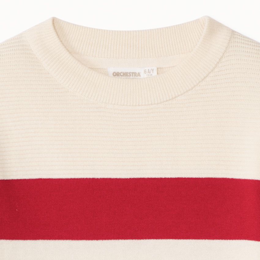 Pull tricot rayé arsène et les pipelettes - mode garçon 3/10 ans mode