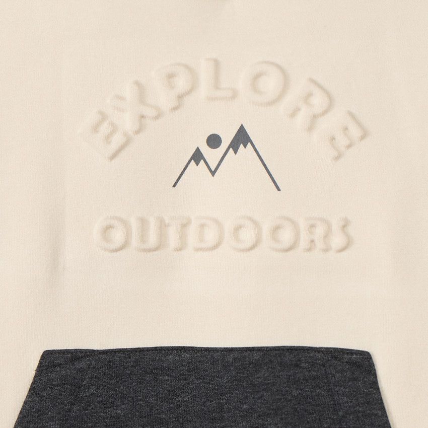 pull à capuche « colorblock » pour enfants - Massey Ferguson
