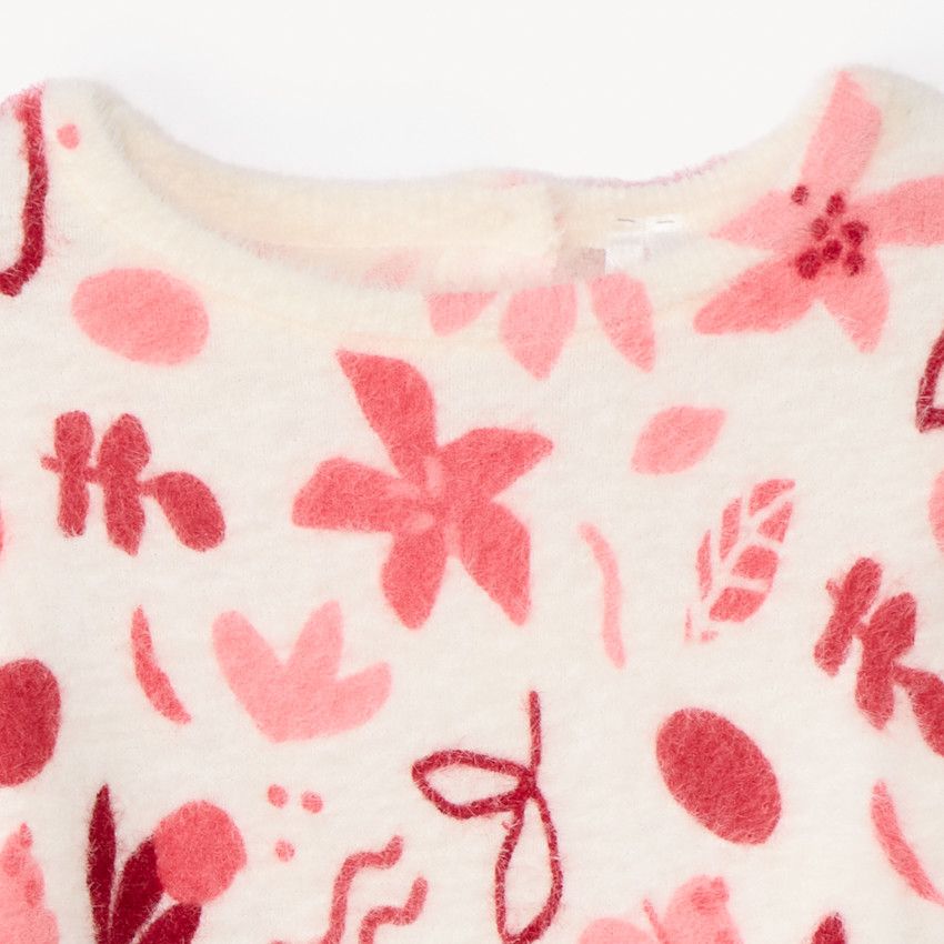 Pull Bébé Taille 74 – Manches Longues, Couleurs Contrastées, Unisexe, En Mélange Coton Doux