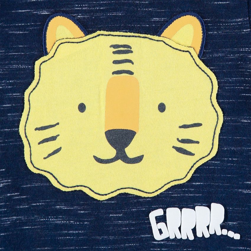 T-shirt Bébé Garçon Next Avec Poche Tigre - Taille 3-6 Mois - Neuf Avec étiquettes