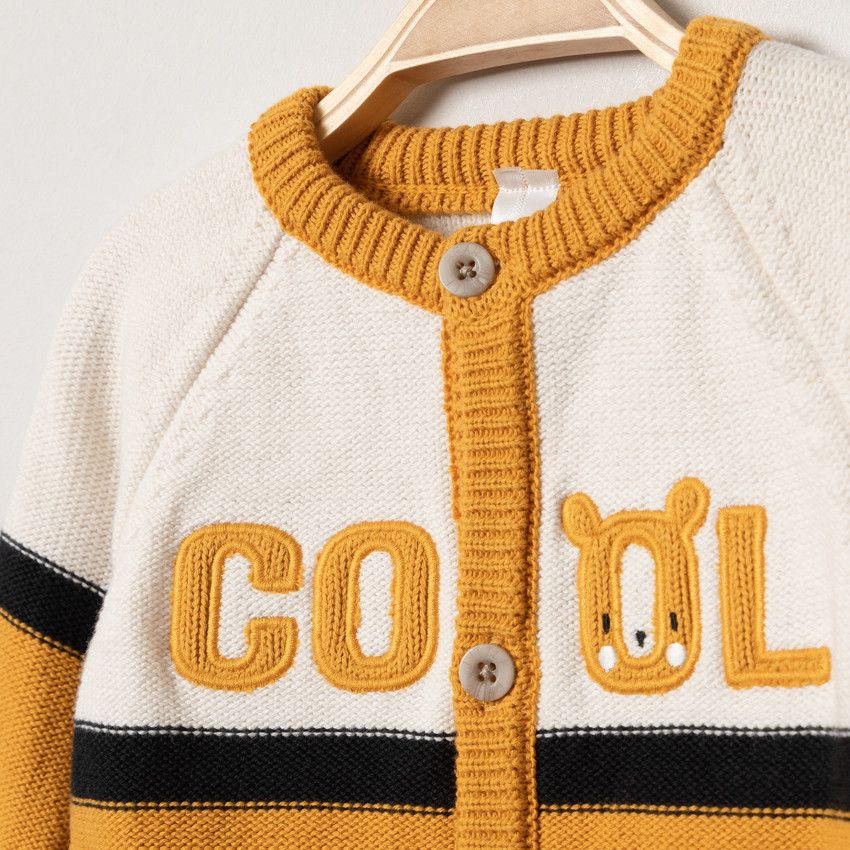 Pull Halloween Bébé Fille Garçon - Tricot Citrouille Brodée - Taille 6 Mois à 3 Ans - Doux Et Chaud