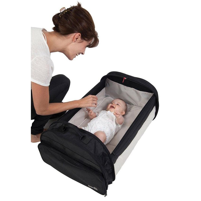Babysun Sac De Transport Couffin Simple Bed Noir Noir Lits De Voyage Voyages Orchestra