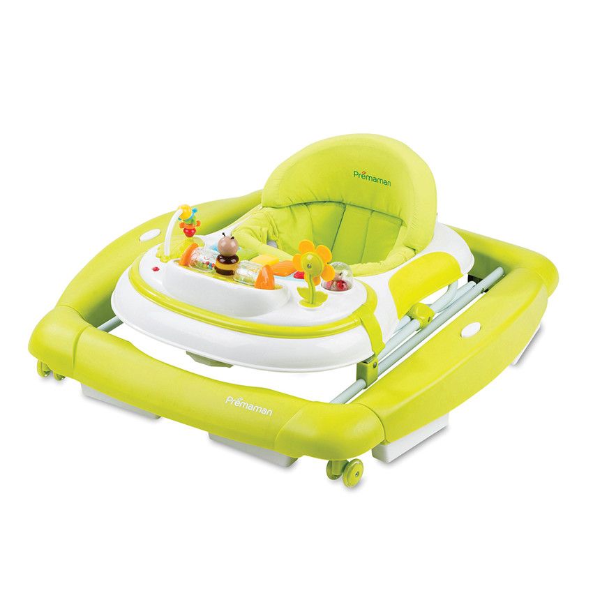 Premaman Trotteur 3 En 1 Nature Buddies Vert Beige Trotteurs Eveil Et Jeux Orchestra