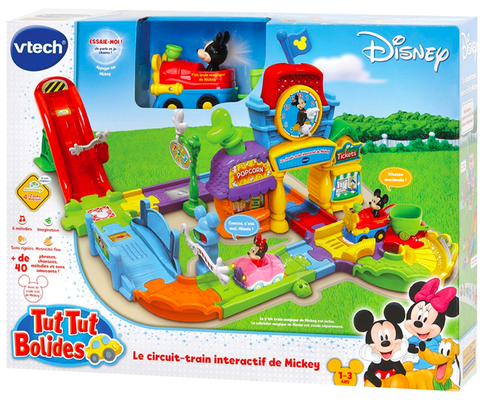 VTECH TRAIN INTERACTIF DE MICKEY MULTICOLORE Jouets 1er Age Éveil