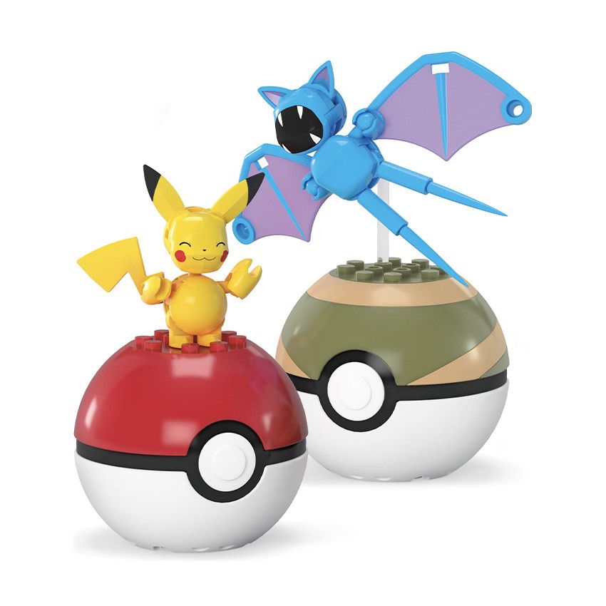 MGA-Coffrt d construction Pokémon Salamèch Géant avc 750 piècs au