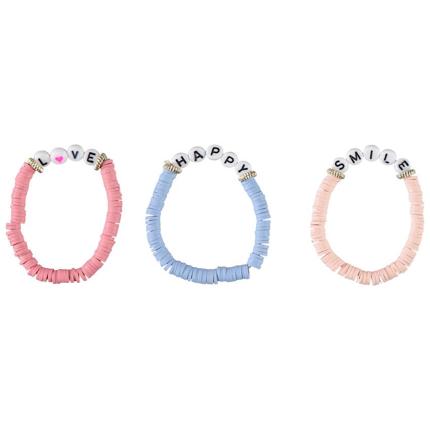 Lot De 3 Bracelets Cœur "Best Friends" Pour Sœurs - Acier Inoxydable 316L - Cadeau D'amitié Longue Distance Avec Pochette Velours