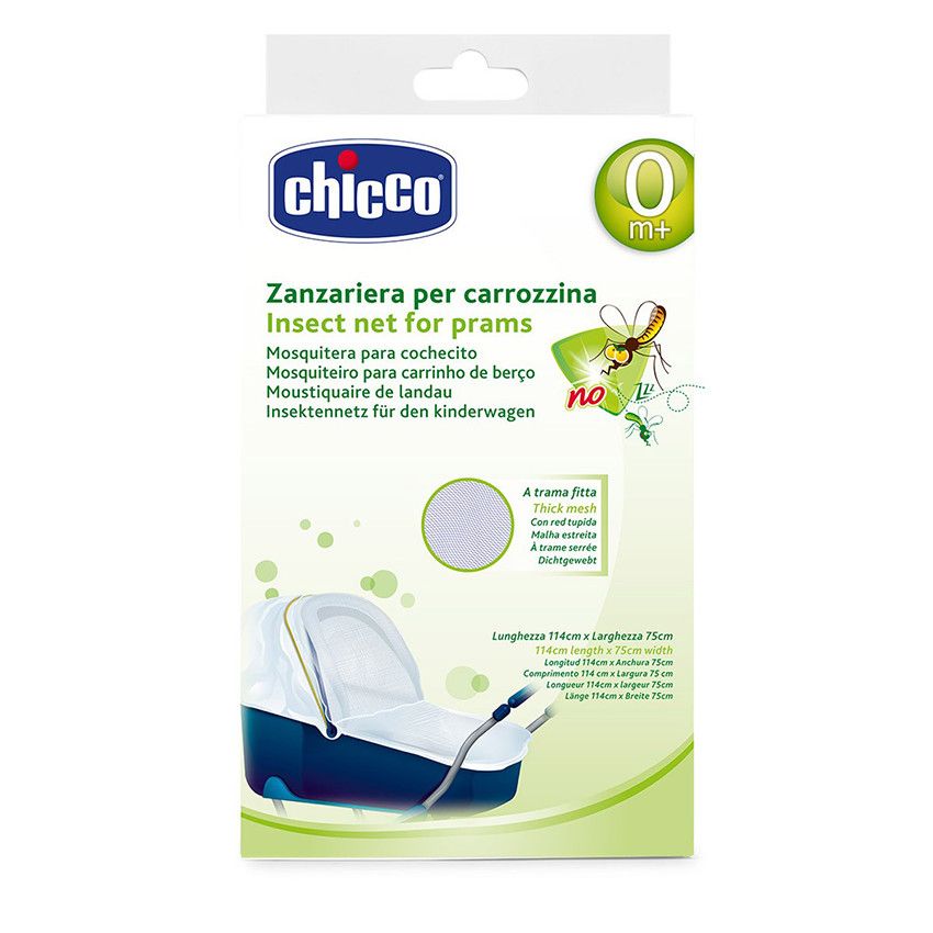 CHICCO Moustiquaire pour landau Blanc/Vert Accessoires poussettes Poussettes Orchestra