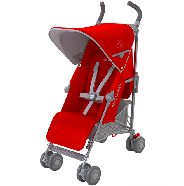 Maclaren Poussette canne Quest Cardinal/Silver rouge Poussettes Poussettes Orchestra