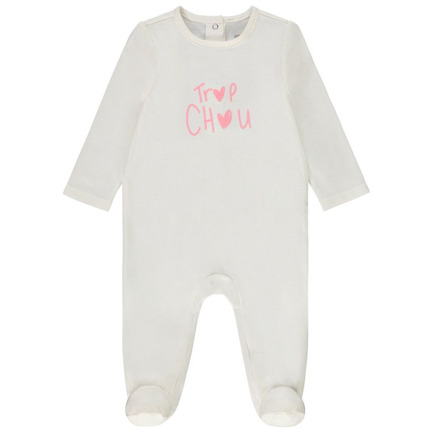 Body Bébé 100% Coton NEXT - Modèle 'Dors Bien' Avec Message Daddy, Taille 1 Mois, Couleur écru