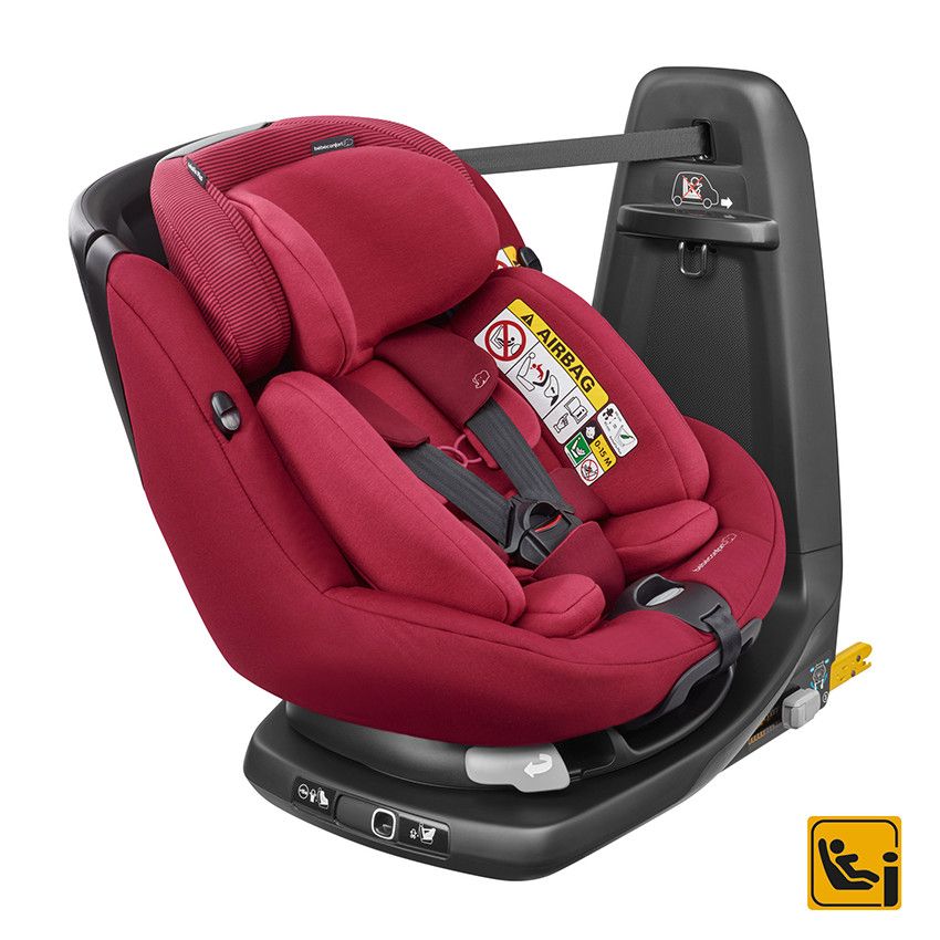 BEBE CONFORT Siègeauto AxissFix Plus groupe 0+/1 Robin Red Beige Groupe 0+ 1 (0 à 18kg