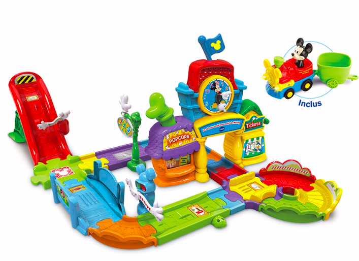 VTECH TRAIN INTERACTIF DE MICKEY MULTICOLORE Jouets 1er Age Éveil