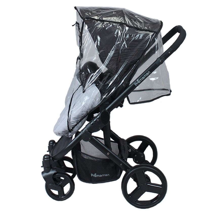 PREMAMAN Poussette Trio Adventure Groupe – Noir/Anthracite Multicolore ...