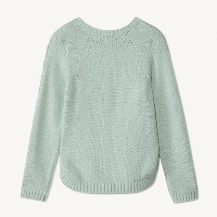 SHEIN Grenouillère Ample Pour Bébé Fille En Tricot À Manches