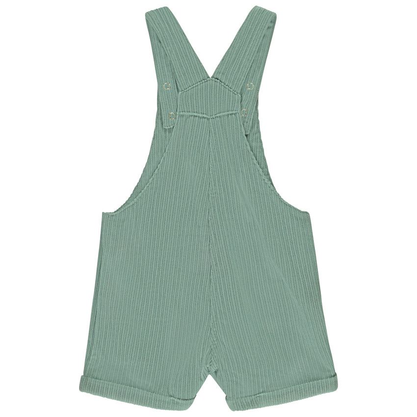 Combinaison Bébé En Velours Vert Anis Orchestra - Taille Naissance | Tenue Velours Coton Polyester