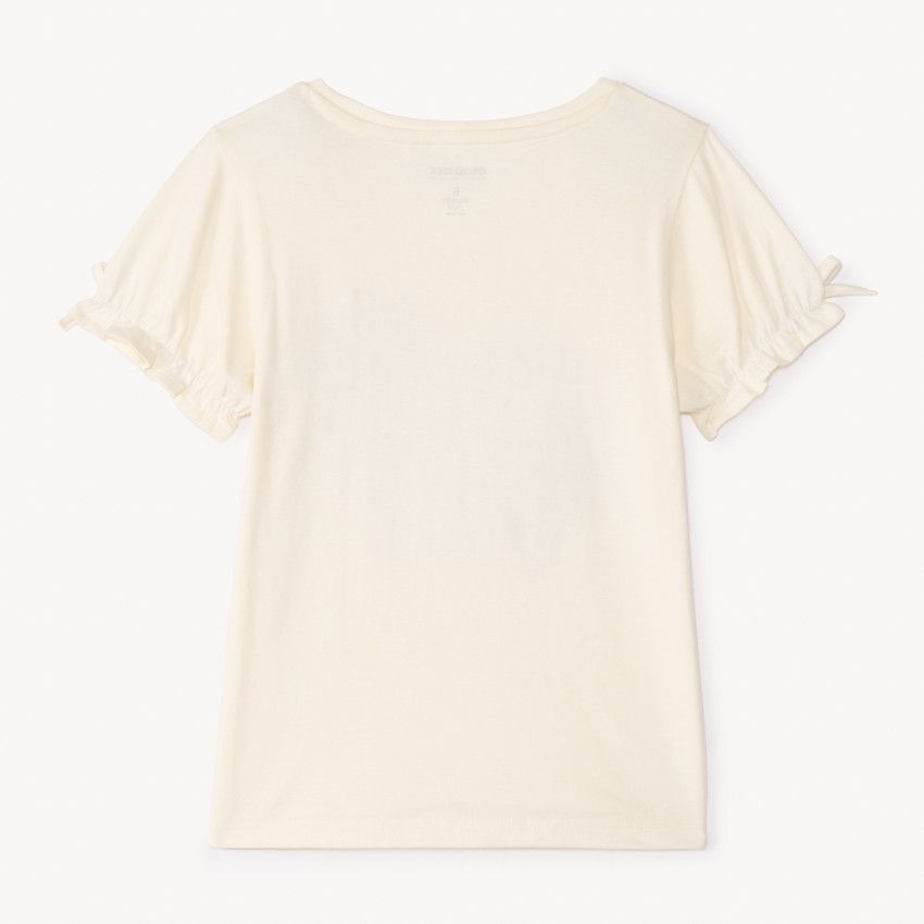 T-shirt Manches Courtes Fille 5-14 Ans – Col Rond Coton Doux, Haut Été Confortable, Style Décontracté Ventre Nu OK, Basique Tendance
