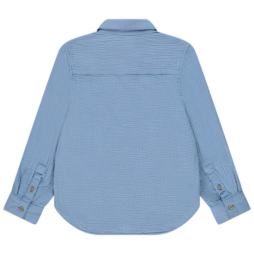 Chemise Garçon Manches Longues GapKids Taille M (8) - Motif à Carreaux Rouge, Occasion Très Bon état