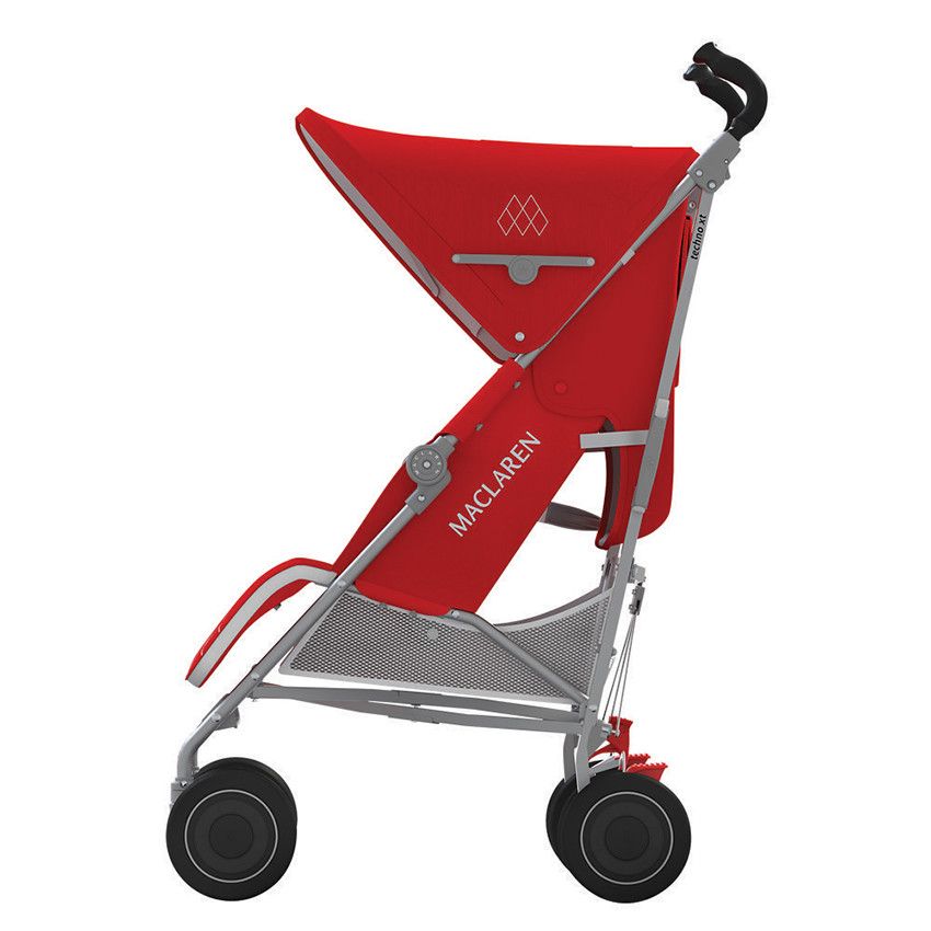 Maclaren Poussette Canne Techno XT Cardinal/Silver Beige Poussettes Poussettes Orchestra