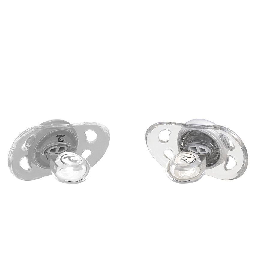 Anneau De Dentition Twistshake Refroidissant à L'Eau - 100% Silicone Alimentaire, Sans BPA - Blanc