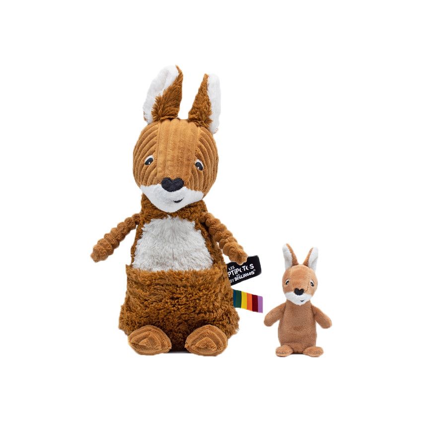 Grande peluche personnalisable - Kangourou - Peluches Personnalisables Grande peluche personnalisable - Kangourou - Peluches Personnalisables