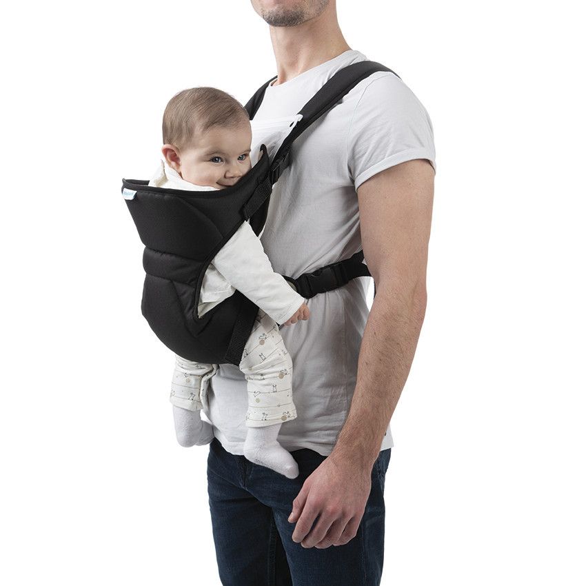 Babycare Portebébé 2 positions Noir/Beige Bleu Portes bébé