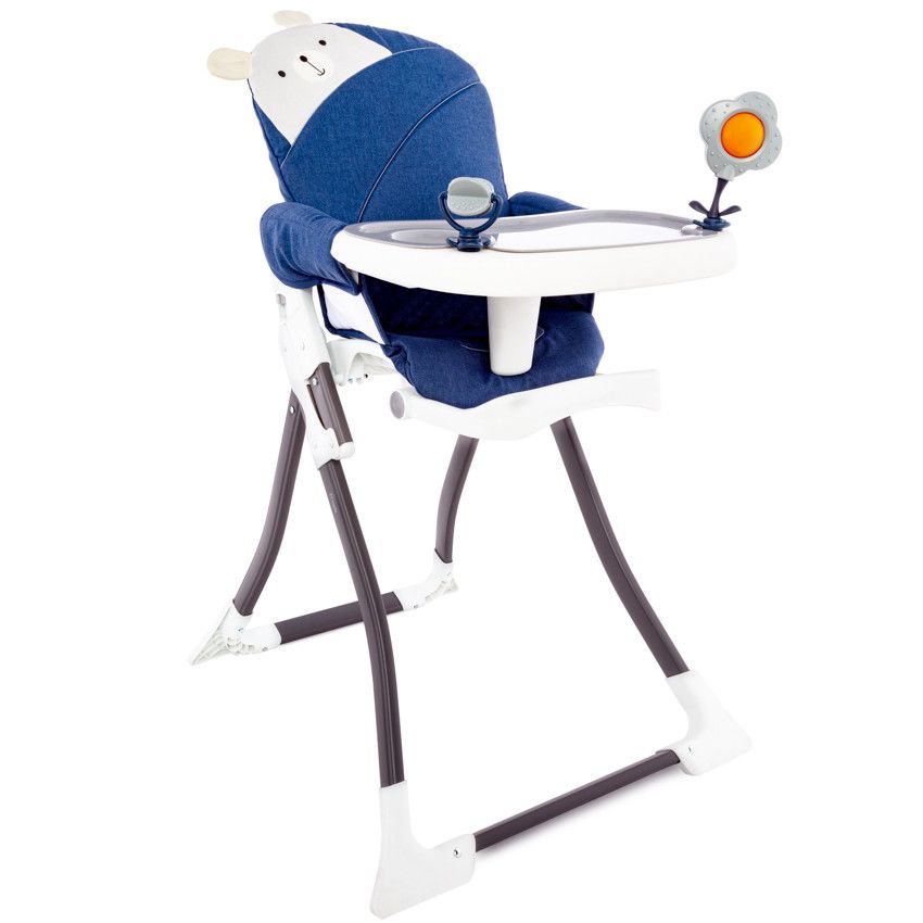 PREMAMAN Chaise haute fixe Teddy B Noir Chaises hautes et coussins