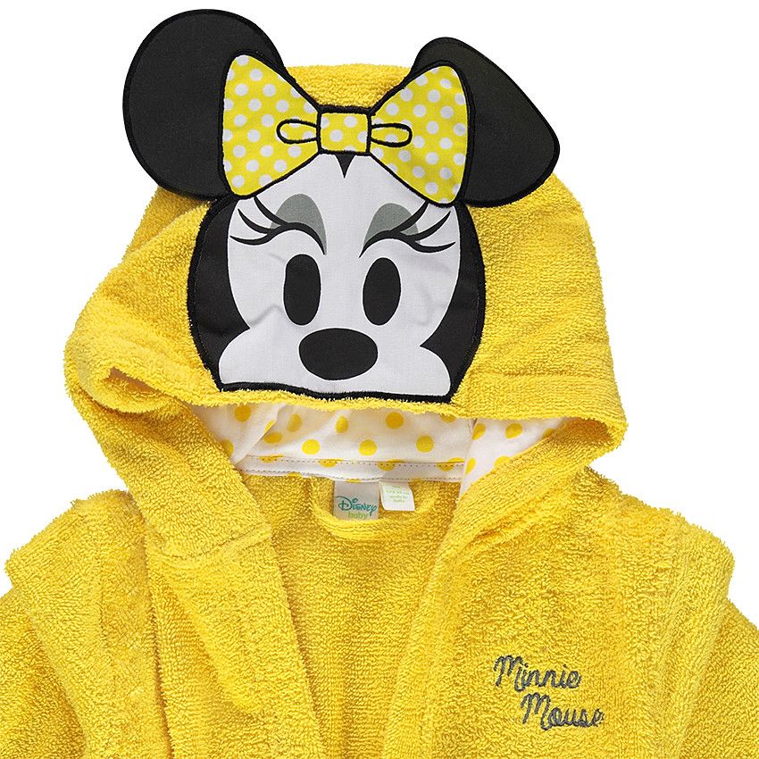 Peignoir Enfant + Gant De Toilette Kina - Capuche, Éponge Douce - Pour Bain Et Piscine