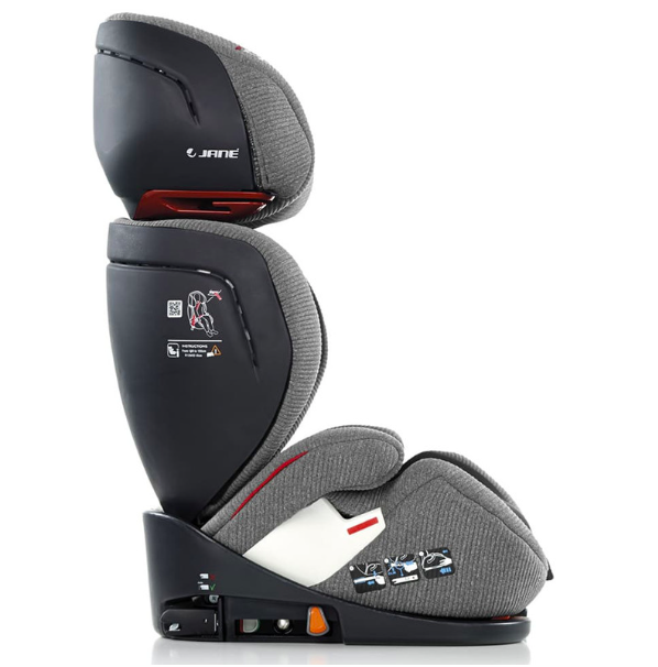 JANE Siègeauto iSize Quartz Groupe 2/3 Magic land NOIR Groupe 23