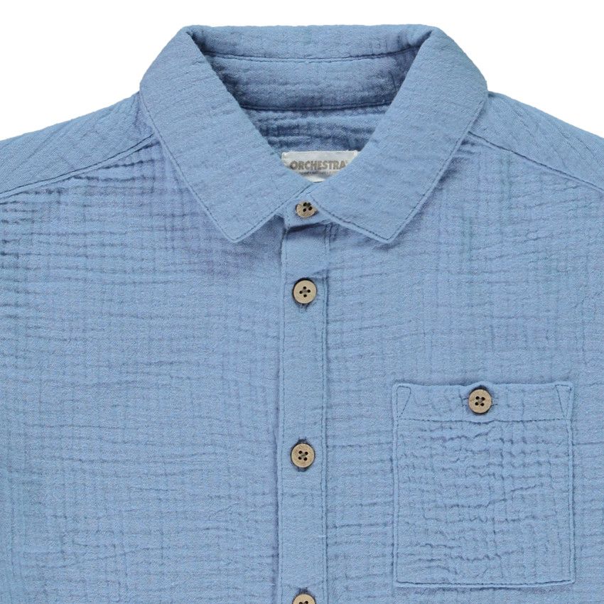 Chemise Garçon Gap Kids Manches Longues Taille M (8) - Coton à Carreaux Rouge - Occasion Très Bon état