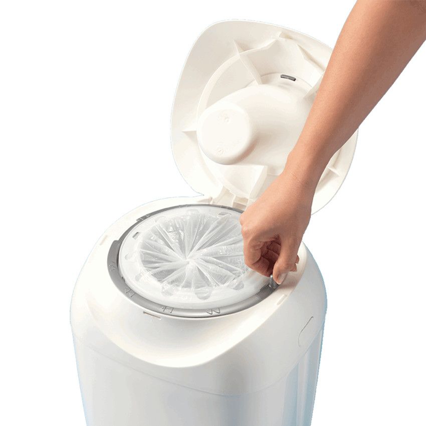 Sangenic Poubelle à couches Tec Rose Rose Accessoires bain et