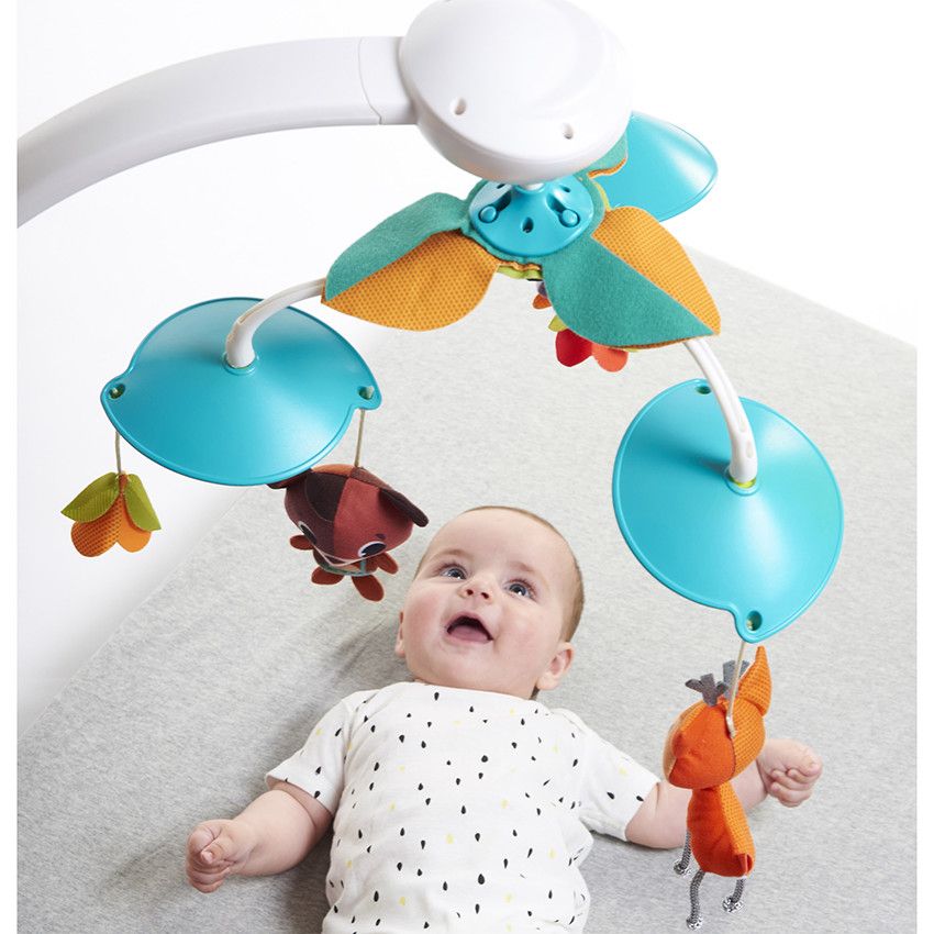 TINY LOVE Mobile musical classique Dans la forêt Blanc Mobiles