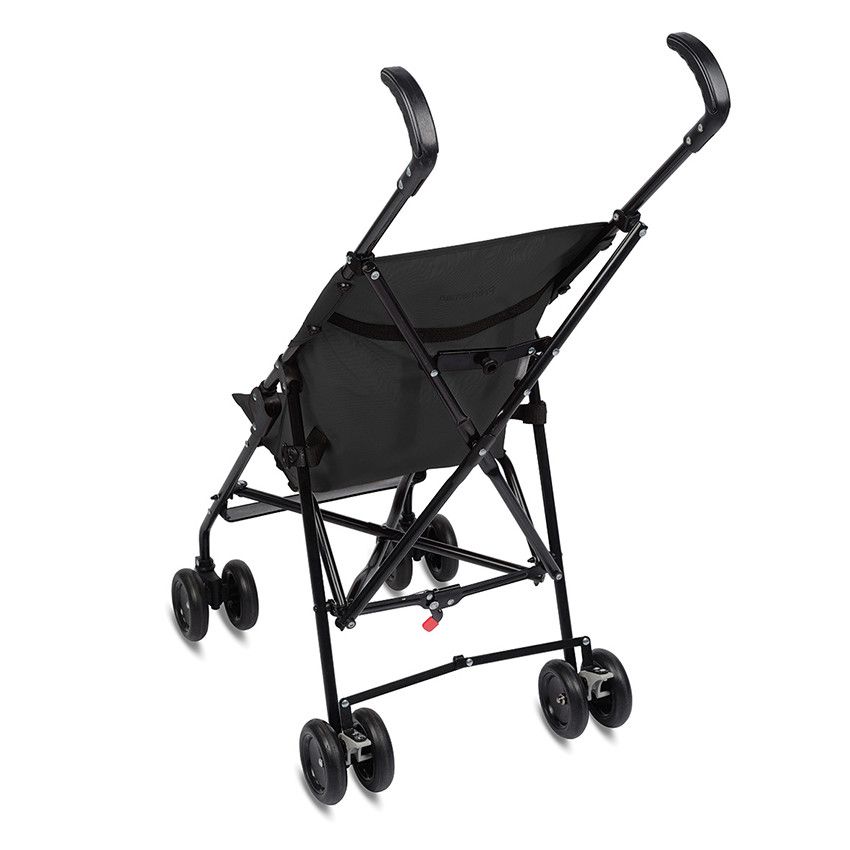PREMAMAN Poussette canne One Way 1 position Noir Beige Poussettes Poussettes Orchestra