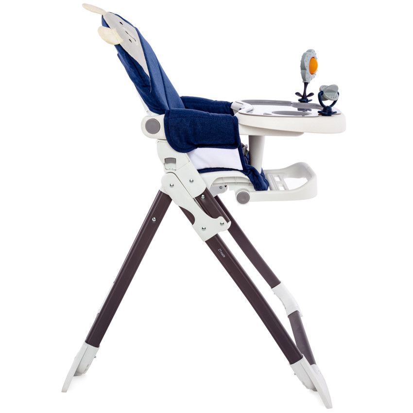 PREMAMAN Chaise haute fixe Teddy B Noir Chaises hautes et coussins